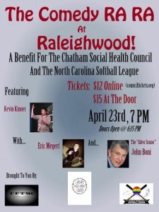 Comedy Ra Ra Flyer