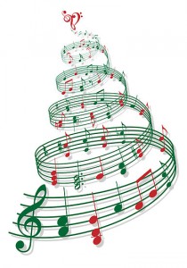Christmas Tree Music Notes